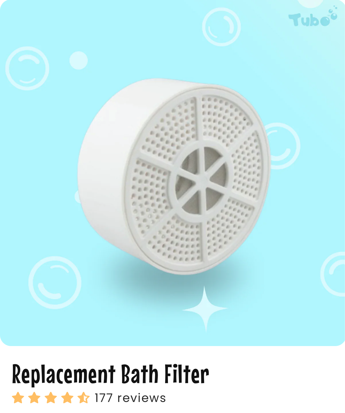 Replacement Bath Filter Cartridge